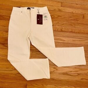Gloria Vanderbilt White Amanda Jeans Size 8P​
